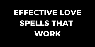 Effective Love Spells That Work